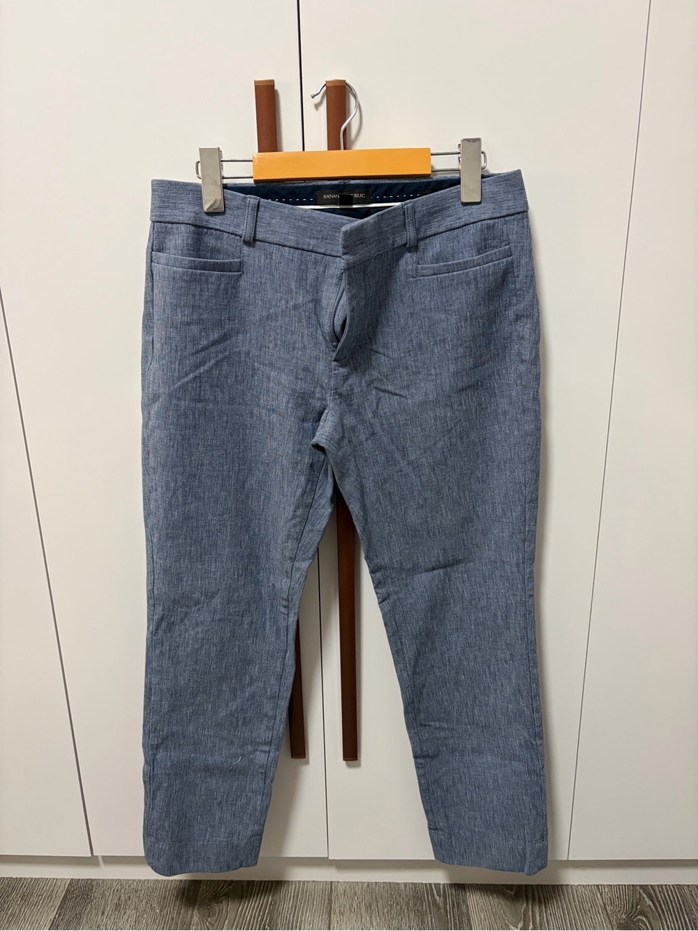 Banana Republic Slim Straight Jeans in Light Blue